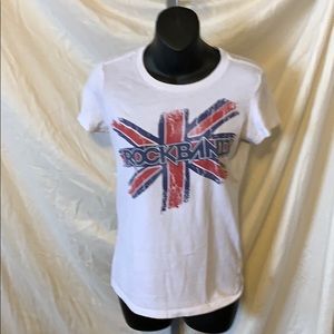 Small RockBand Union Jack T-shirt